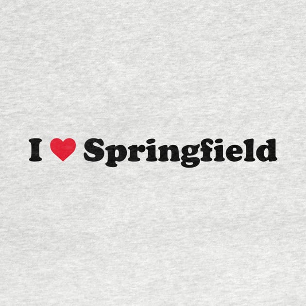 I Love Springfield, USA by Novel_Designs